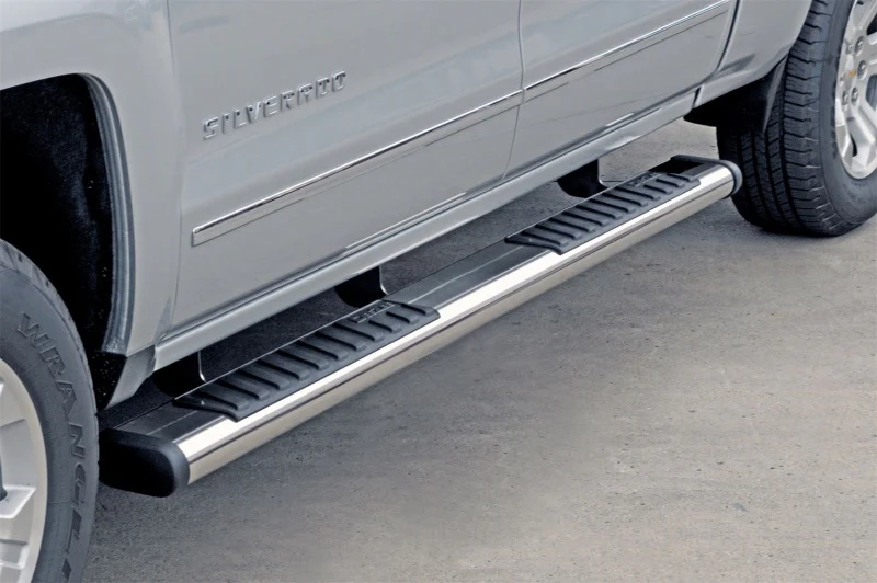 Dee Zee 99-23 Chevrolet/GMC/Dodge/Ford Full Size Truck Tubes - 6In Oval - Stainless Steel (CrewCab) - Image 7