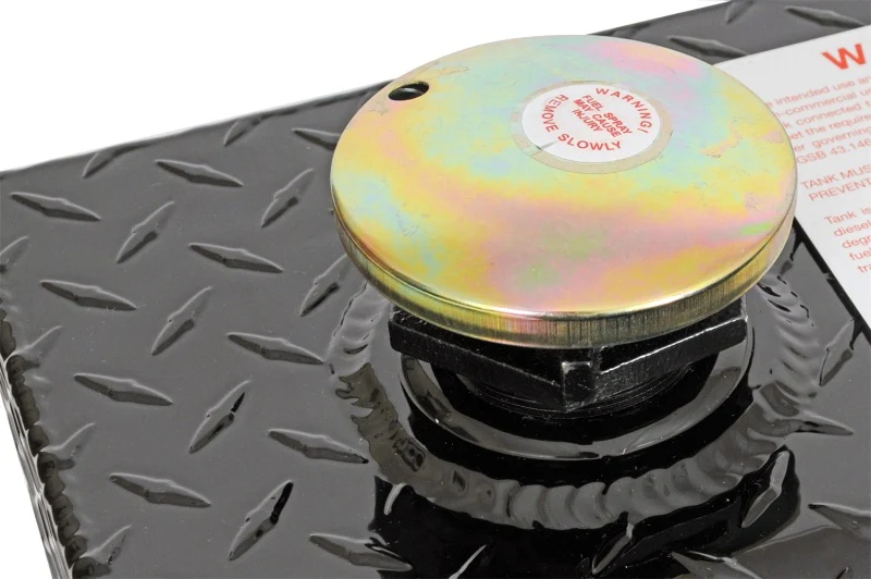 Dee Zee Universal Tanks - Long Rectangle Black-Tread Aluminum - Image 3