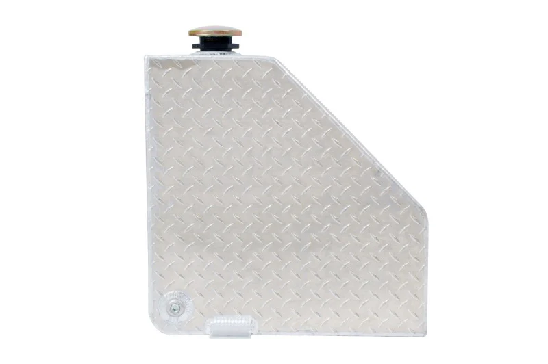 Dee Zee Universal Tanks - Wedge Rectangle Brite-Tread Aluminum - Image 2