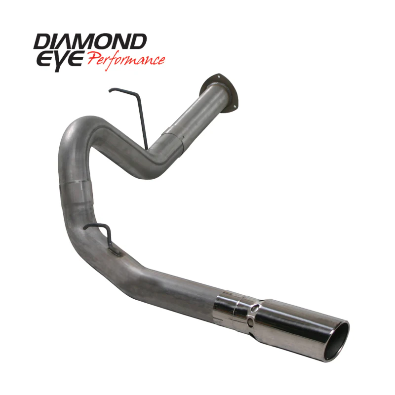 Diamond Eye KIT 4in DPF-BACK Single SS 07.5-10 CHEVY 6 6L 2500/3500 PCKGD BX46X14X14OD EL-PL - Image 2