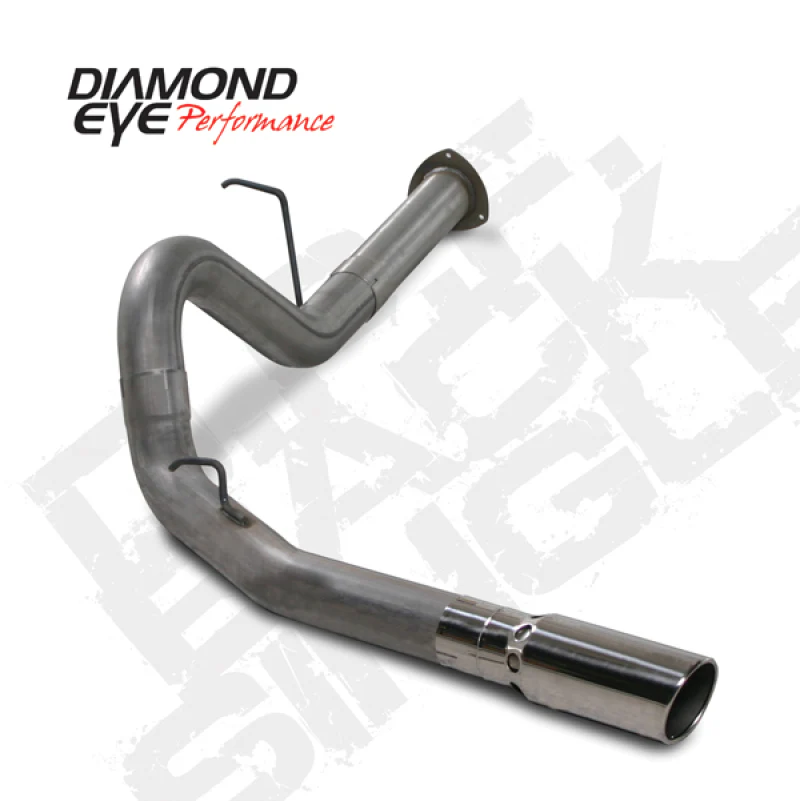 Diamond Eye KIT 4in DPF-BACK Single SS 07.5-10 CHEVY 6 6L 2500/3500 PCKGD BX46X14X14OD EL-PL - Image 3