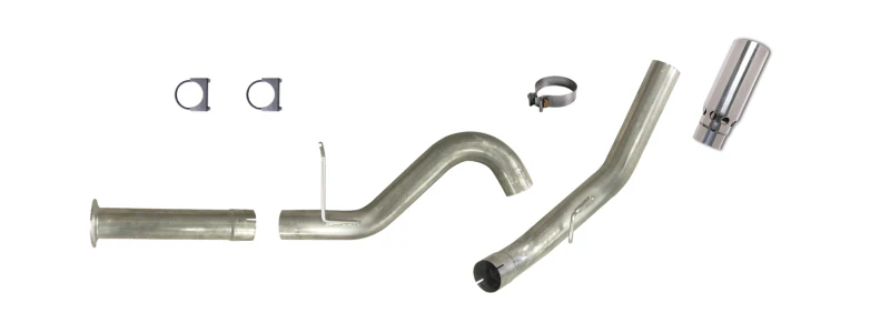 Diamond Eye KIT 4in DPF-BACK Single SS 07.5-10 CHEVY 6 6L 2500/3500 PCKGD BX46X14X14OD EL-PL - Image 5
