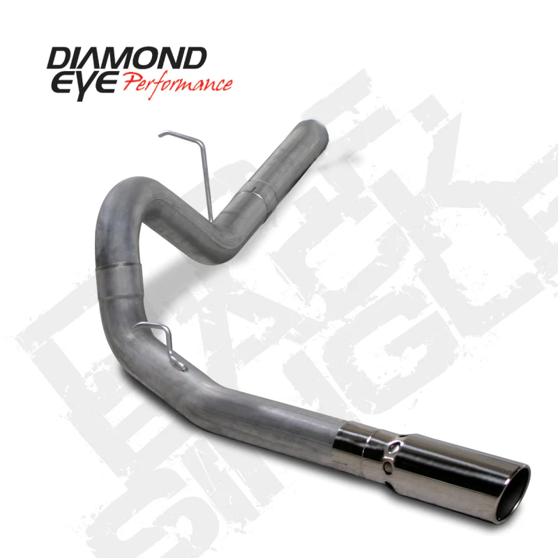 Diamond Eye KIT 4in DPF-BACK Single SS: 11-12 CHEVY 6.6L 2500/350 - Image 2