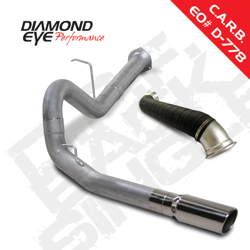 Diamond Eye KIT 4in DPF-BACK Single w/ TDP AL 07.5-10 Chevy/GMC 6.6L Duramax 2500/3500 - Image 2
