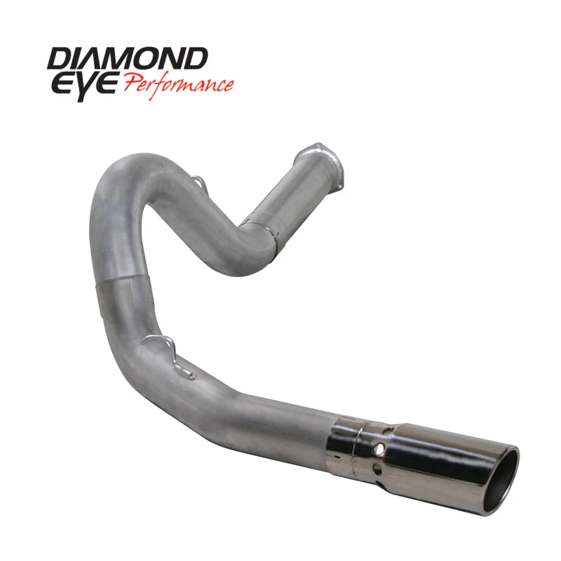 Diamond Eye KIT 5in DPF-BACK Single AL 07.5-08 CHEVY 6 6L 2500/3500 BPCKGD BX46X14X14OD EL-PL - Image 3