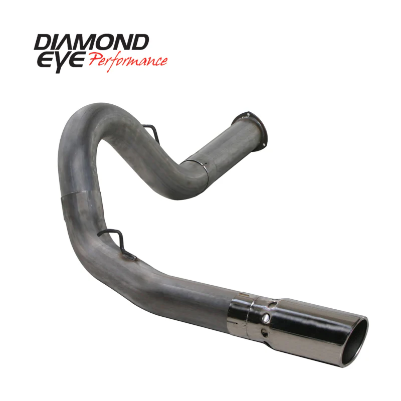 Diamond Eye KIT 5in DPF-BACK Single SS 07.5-08 CHEVY 6 6L 2500/3500 PCKGD BX46X14X14OD EL-PL - Image 3