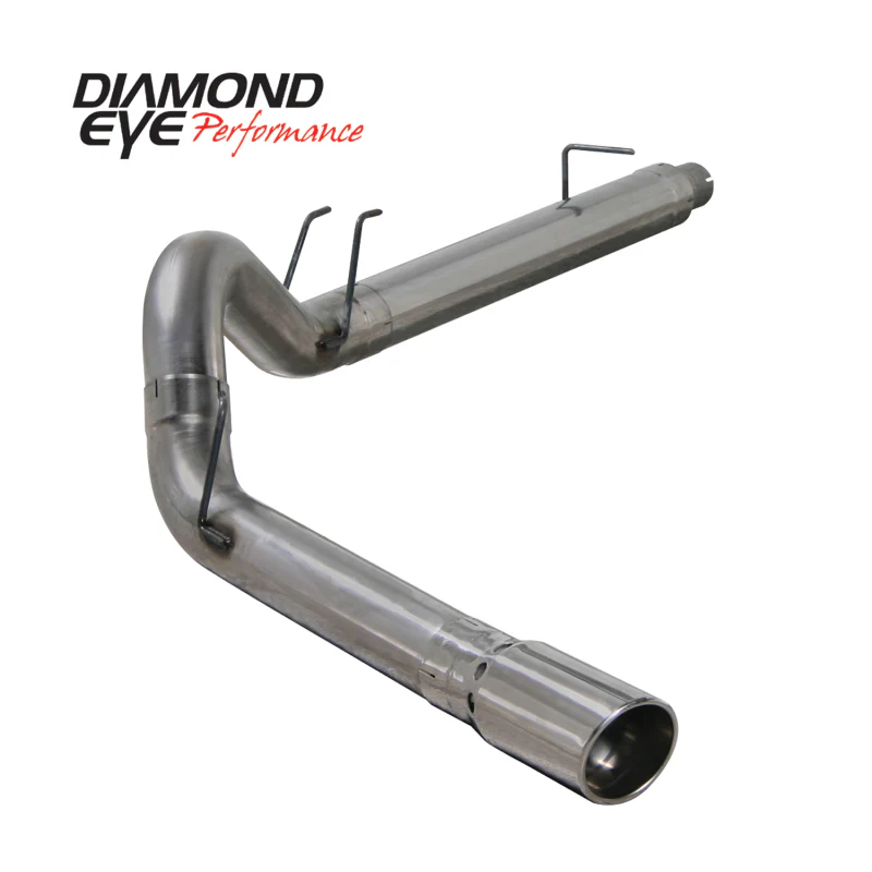 Diamond Eye KIT 5in DPF-BACK Single SS 08-09 6 4L F250-F350 PCKGD BX46X14X14OD EL-PL - Image 3