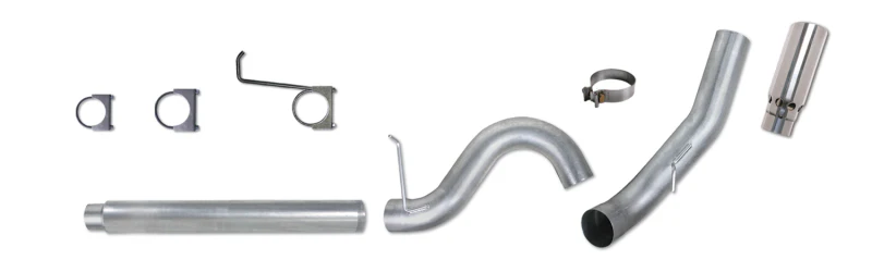 Diamond Eye KIT 5in DPF-BACK Single SS: 2011-2015 CHEVY 6.6L 2500/3500