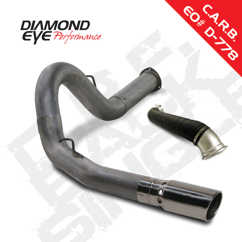 Diamond Eye KIT 5in DPF-BACK Single w/ TDP SS 07.5-10 Chevy/GMC 6.6L Duramax 2500/3500 - Image 2
