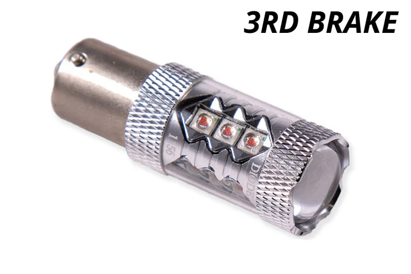 Diode Dynamics 1156 LED Bulb HP48 LED - Red (Single) - Image 2