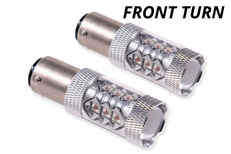 Diode Dynamics 1157 LED Bulb HP48 LED - Amber (Pair) - Image 2