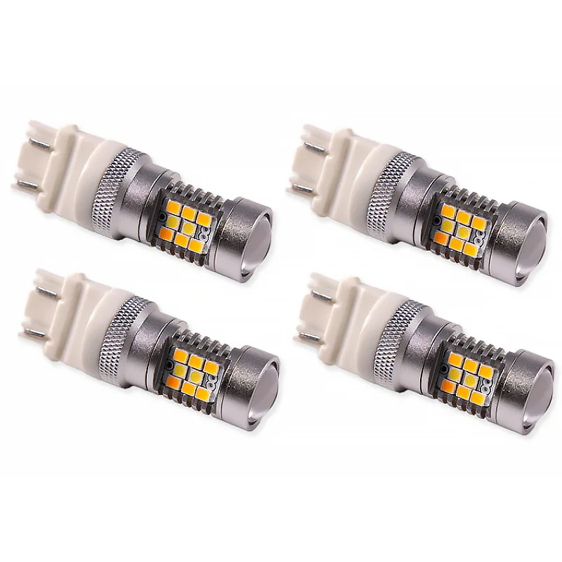 Diode Dynamics 3157 LED Bulb HP24 Dual-Color LED - Cool - White Set of 4