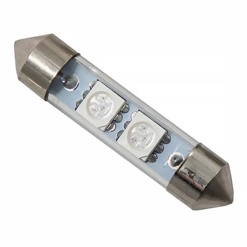 Diode Dynamics 39mm SMF2 LED Bulb - Green (Single)