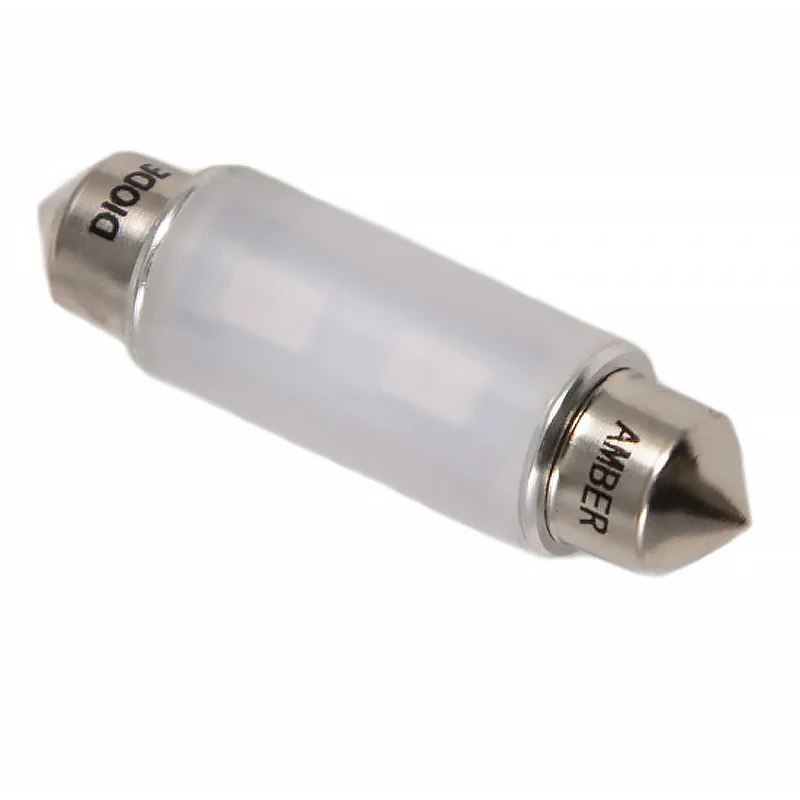 Diode Dynamics 41mm HP6 LED Bulb - Amber (Single)