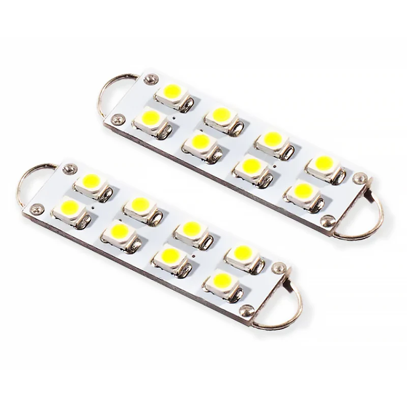 Diode Dynamics 44mm SML8 LED Bulb - Cool - White (Pair)