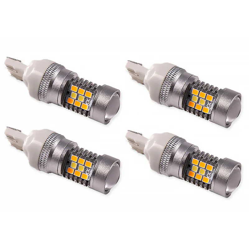 Diode Dynamics 7443 LED Bulb HP24 LED - Cool - White Switchback Set of 4