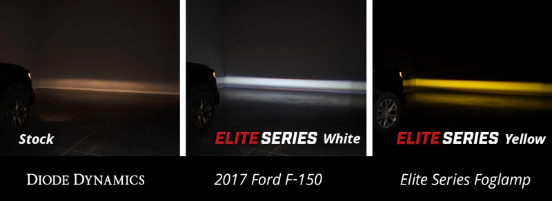 Diode Dynamics Elite Foglamp Type F2 - Yellow (Pair) - Image 3