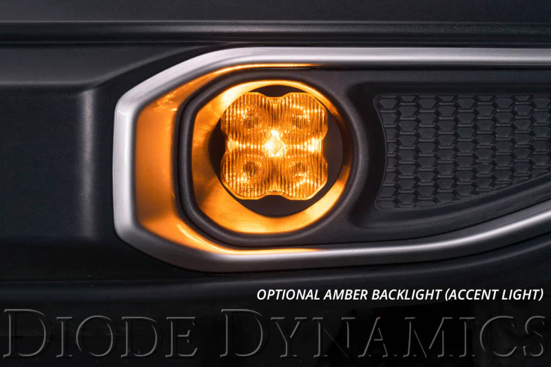 Diode Dynamics SS3 Type SV2 LED Fog Light Kit Max - White SAE Fog - Image 3