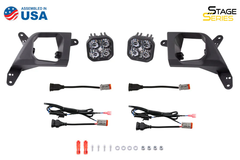 Diode Dynamics SS3 Type SV2 LED Fog Light Kit Max - White SAE Fog - Image 6
