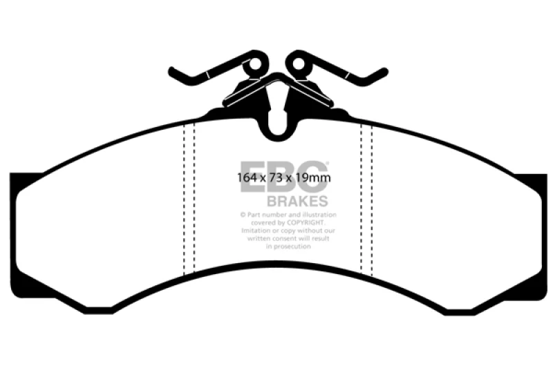EBC 05-06 Dodge Sprinter 2500 285mm Rotor with Bosch Rear Greenstuff Front Brake Pads - Image 2