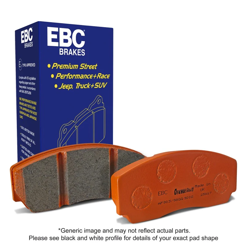EBC 08-10 Ford F250 (inc Super Duty) 5.4 (2WD) Extra Duty Rear Brake Pads - Image 4