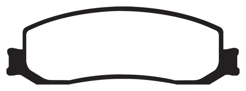 EBC 12 Ford F250 (inc Super Duty) 6.2 (2WD) Extra Duty Front Brake Pads - Image 2