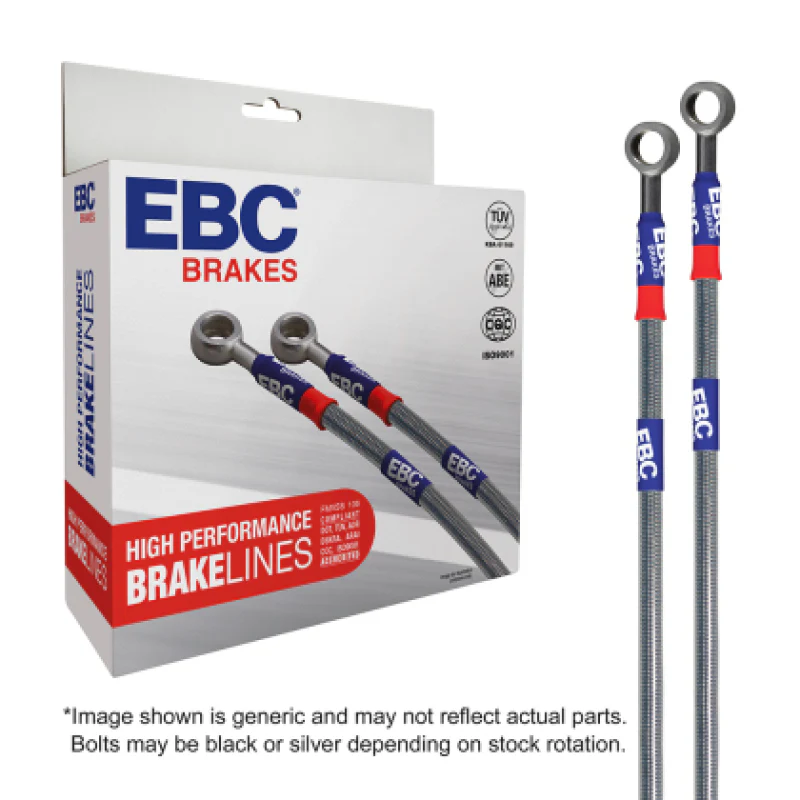 EBC 2001 Chevrolet Silverado 1500 HD (4WD) 4DR Stainless Steel Brake Line Kit - Image 3