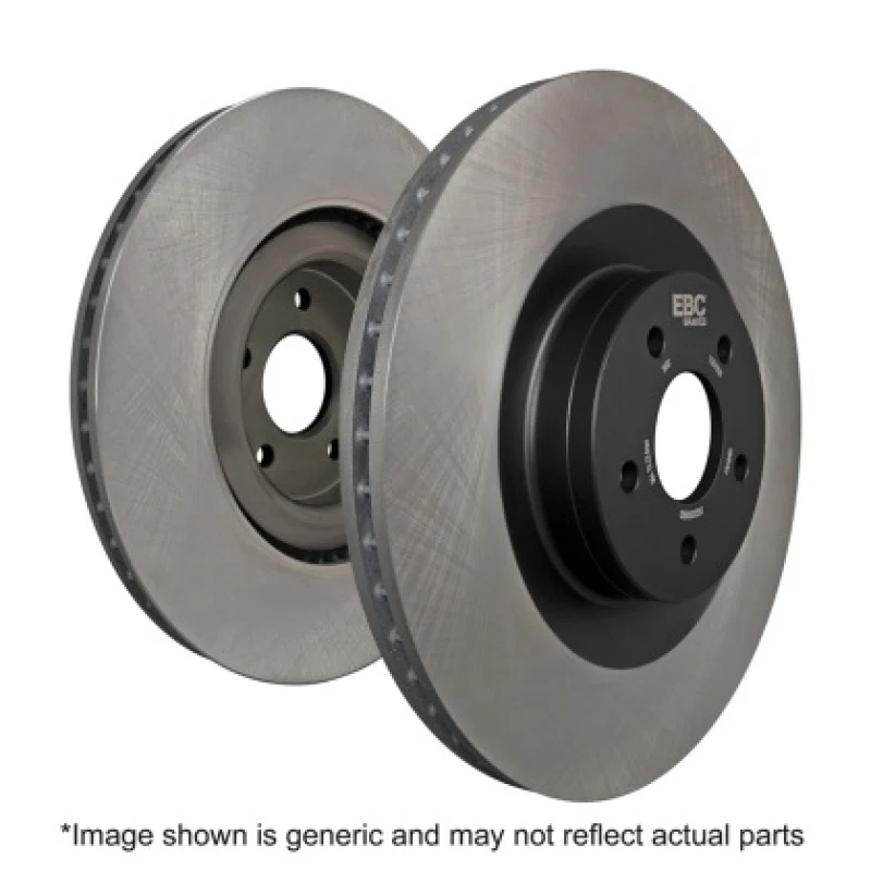 EBC 2019+ Chevrolet Silverado 3500 2WD / 4WD DRW RK Series Premium Rear Rotors - Image 2