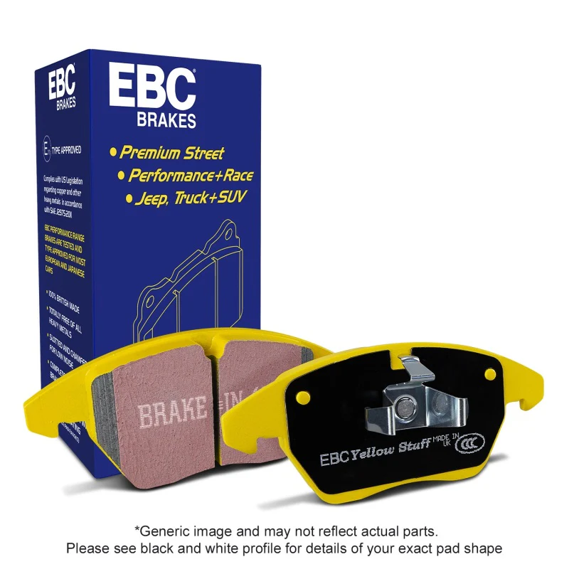 EBC 90-93 Chevrolet C20 8600 LB Yellowstuff Front Brake Pads - Image 3
