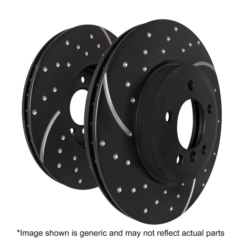 EBC 98-99 Ford F250 (inc Super Duty) 6.8 Super Duty 4WD GD Sport Front Rotors - Image 2