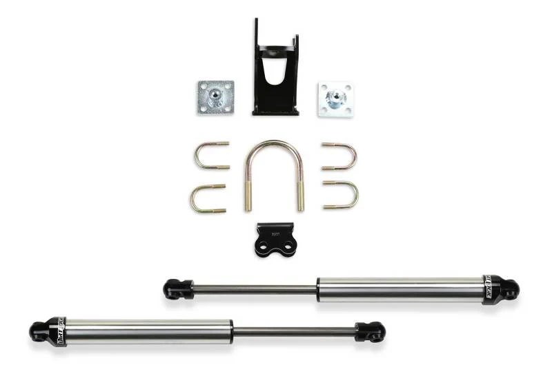 Fabtech 05-21 Ford F250/350 4WD Dual Steering Stabilizer System (Opposing Style) w/DL 2.25 Shocks - Image 2