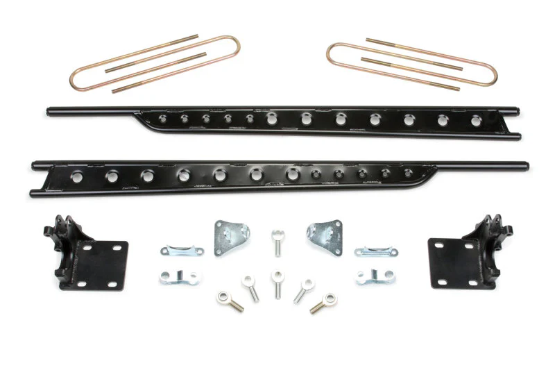 Fabtech 11-16 Ford F250/350 4WD Short Bed Floating Rear Traction Bar System - Image 2