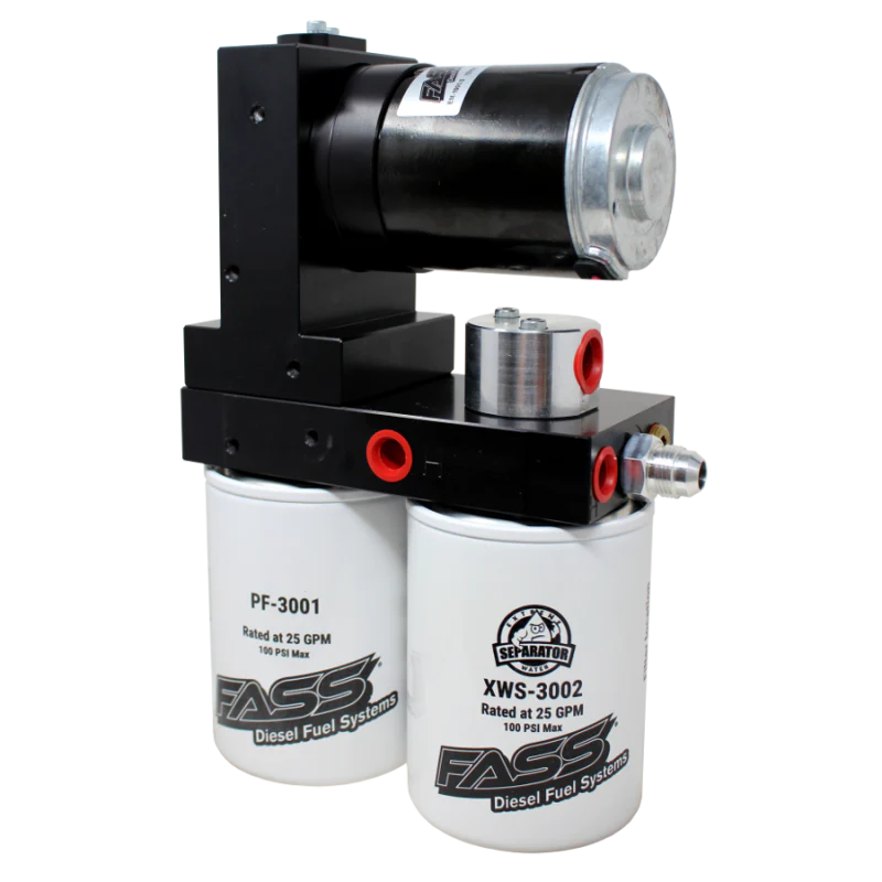 FASS Class 8 165gph/16-18psi Titanium Signature Series Fuel Air Separation System TS 165G - Image 2