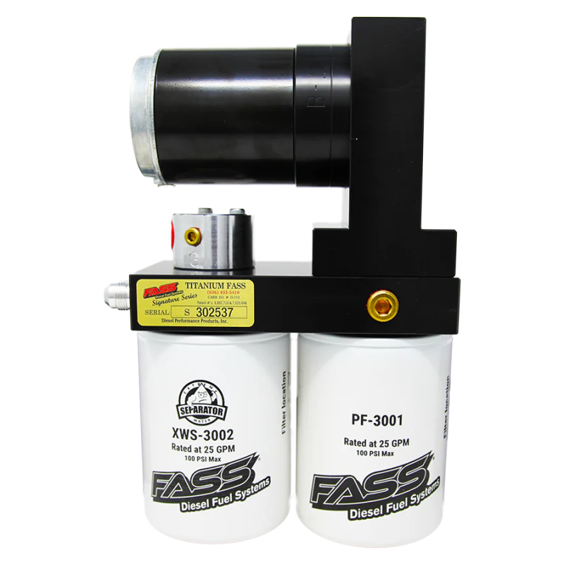 FASS Class 8 290gph/16-18psi Titanium Signature Series Fuel Air Separation System TS 290G - Image 2