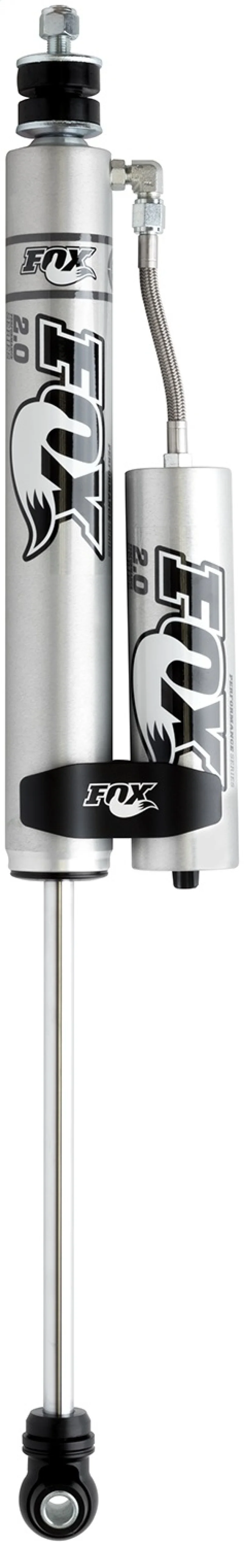 Fox 01-10 Chevy HD 2.0 Perf Series 8.1in. Smooth Body Remote Res. Front Shock / 4-6in. Lift - Alum. - Image 2