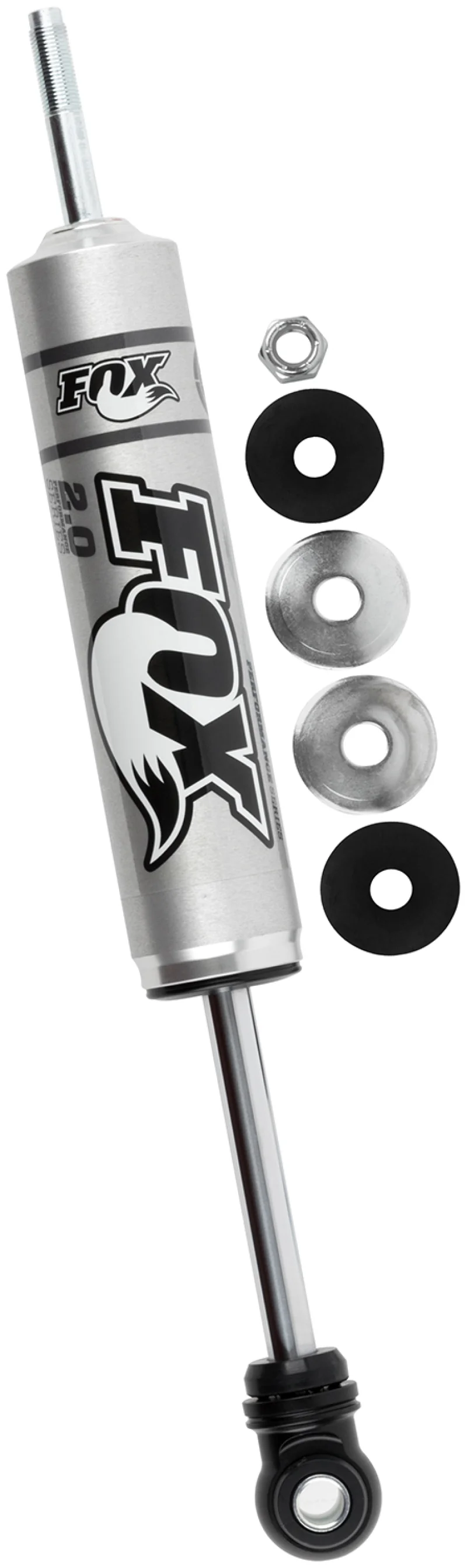 Fox 01-10 Chevy HD 2.0 Performance Series 5.1in. Smooth Body IFP Front Shock (Alum) / 0-1in. Lift - Image 6