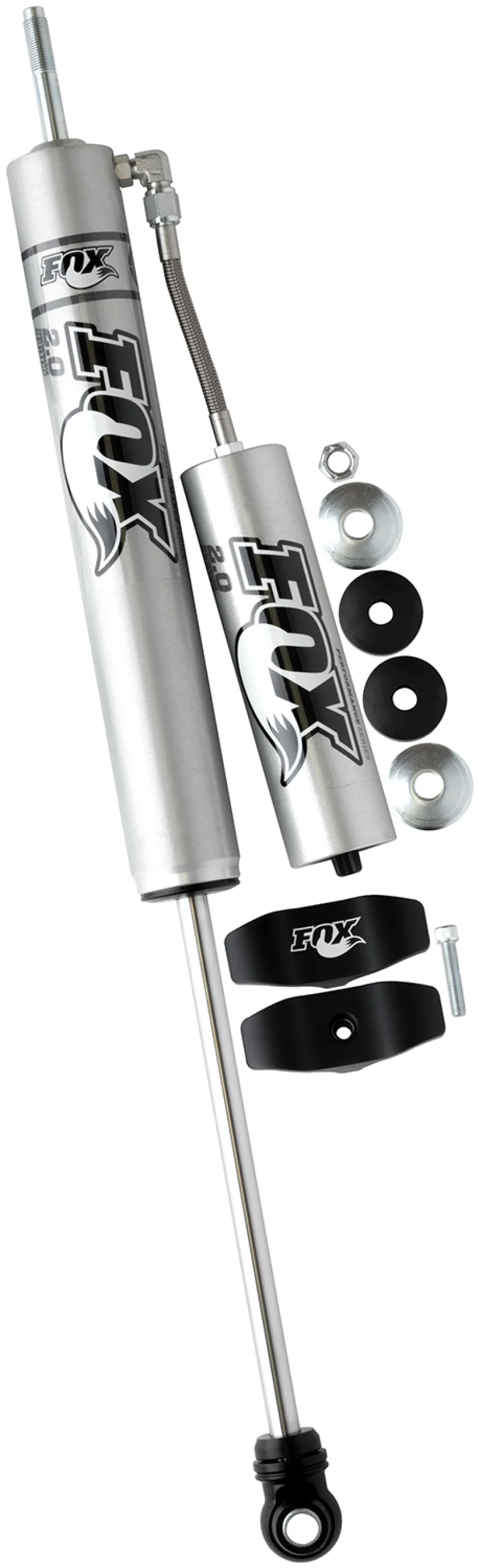 Fox 05+ Ford SD 2.0 Performance Series 11.1in. Smooth Body Remote Res. Front Shock / 5.5-7in. Lift - Image 8