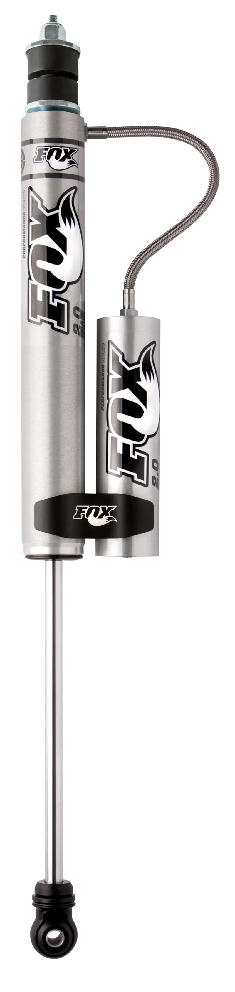 Fox 05+ Ford SD 2.0 Performance Series 9.6in. Smooth Body Remote Res. Front Shock / 2-3.5in. Lift - Image 2