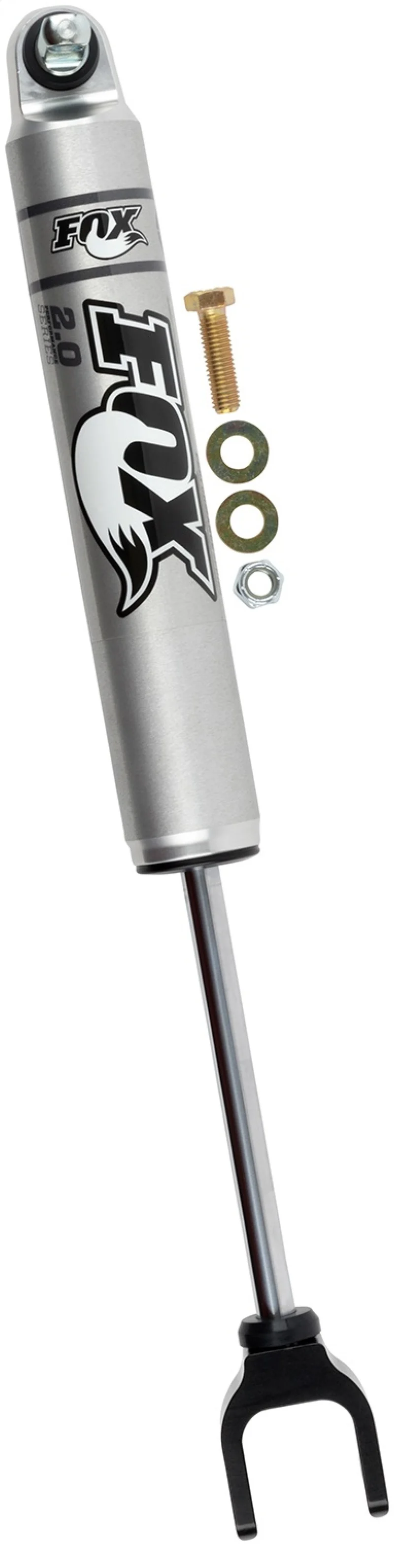 Fox 11+ Chevy HD 2.0 Performance Series 7.4in. Smooth Body IFP Front Shock (Aluminum) / 4-6in. Lift - Image 4