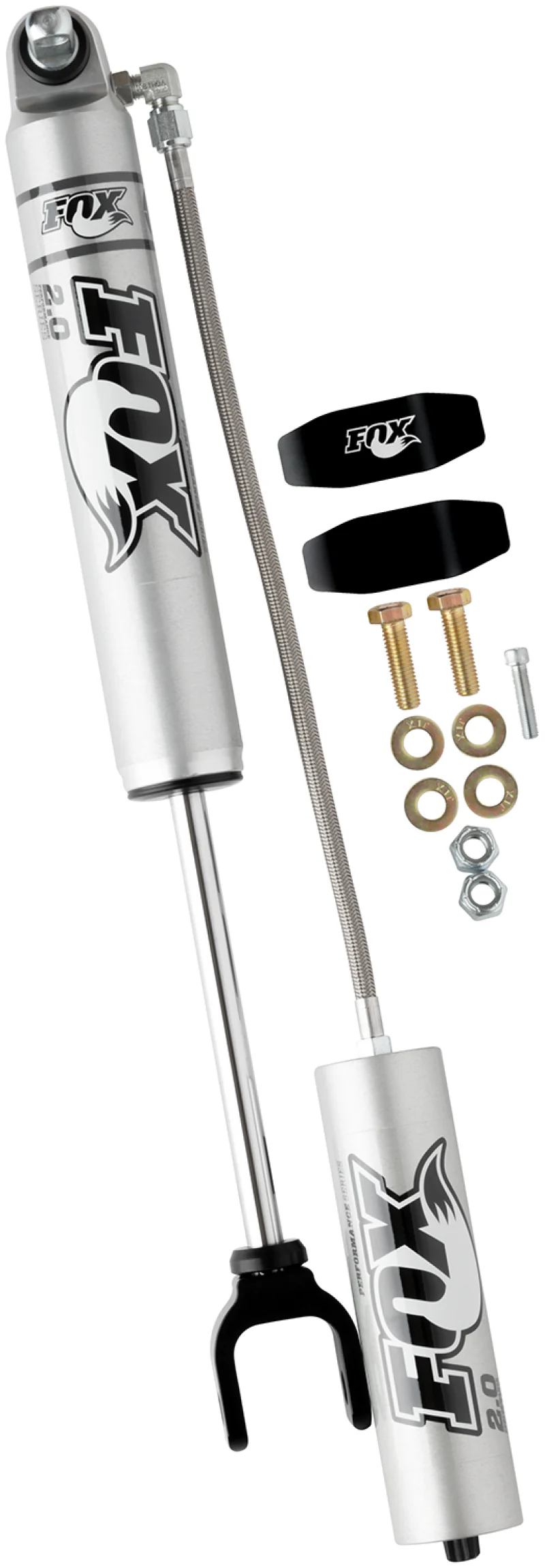 Fox 11+ Chevy HD 2.0 Performance Series 7.9in. Smooth Body Remote Res. Front Shock / 4-6in. Lift - Image 9