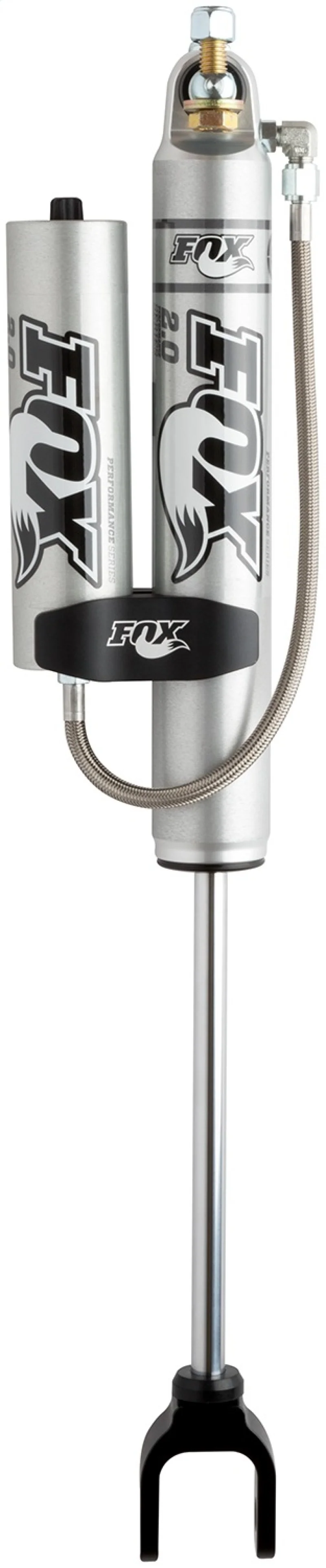 Fox 11+ Chevy HD 2.0 Performance Series 9.4in. Smooth Body Remote Res. Front Shock / 7-9in. Lift - Image 5