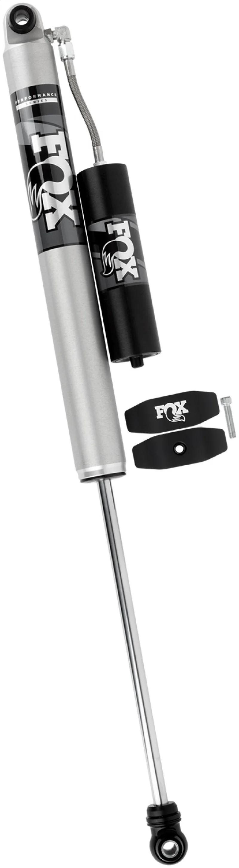 Fox 17-18 Ford F250 2.0 Perf Series Smooth Body Remote Res. Rear Shock - 4-6in Lift - Image 2