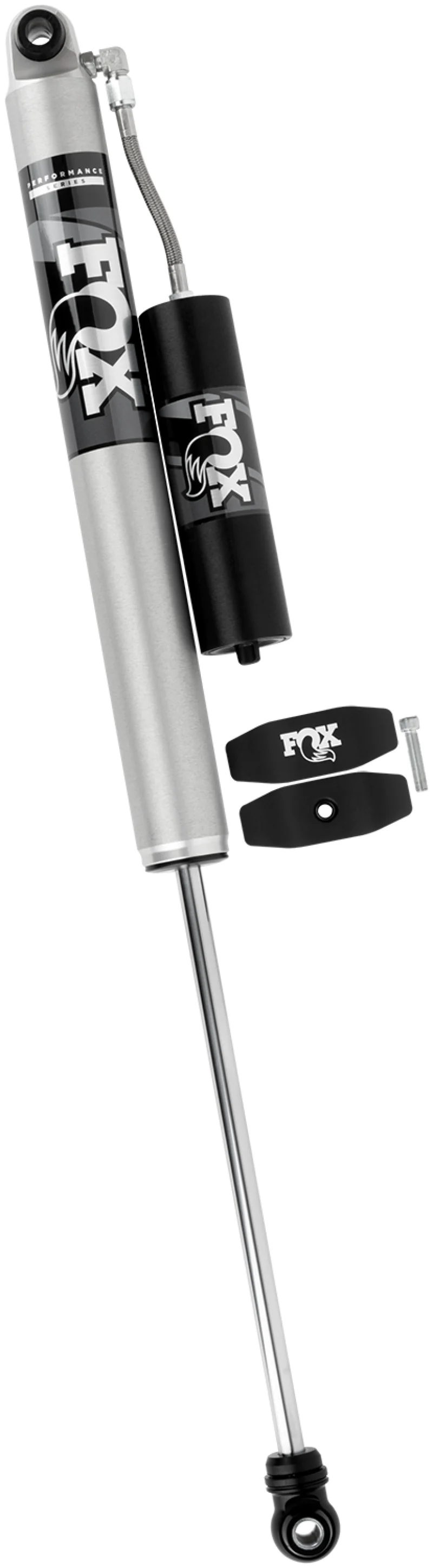 Fox 17-18 Ford F250 2.0 Perf Series Smooth Body Remote Res. Rear Shock - 4-6in Lift - Image 7