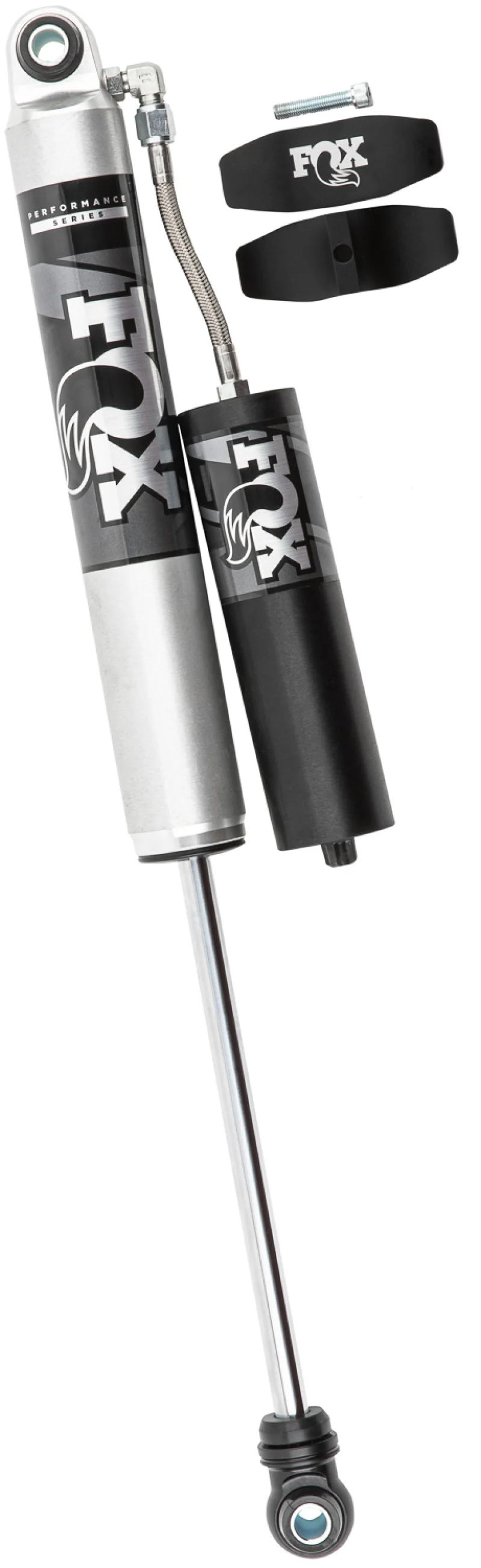 Fox 20+ GM 2500/3500 HD 2.0 Performance Series Smooth Body Reservoir Rear Shock 0-1in Lift - Image 7