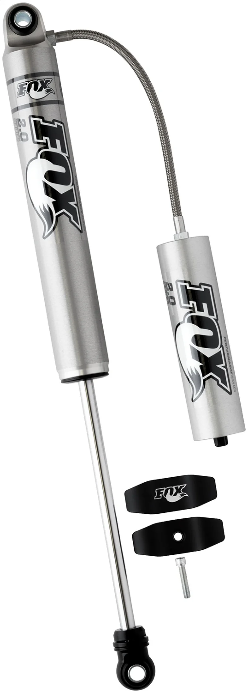 Fox 99+ Chevy HD 2.0 Performance Series 10.6in. Smooth Body Remote Res. Rear Shock / 0-1in. Lift - Image 5