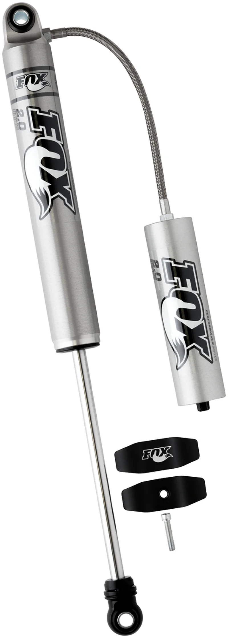 Fox 99+ Chevy HD 2.0 Performance Series 10.6in. Smooth Body Remote Res. Rear Shock / 0-1in. Lift - Image 9