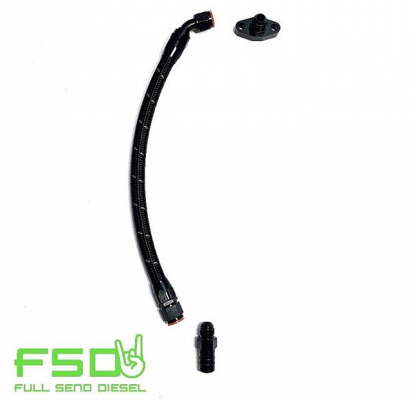 FSD Turbo Drain Kit for 1994-2020 Dodge Cummins - Image 3