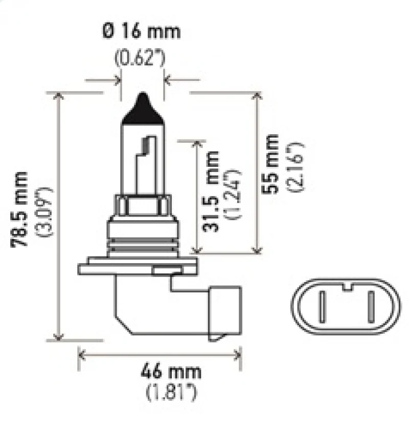 Hella 9006 12V 55W Xen White Bulb (Pair) - Image 19