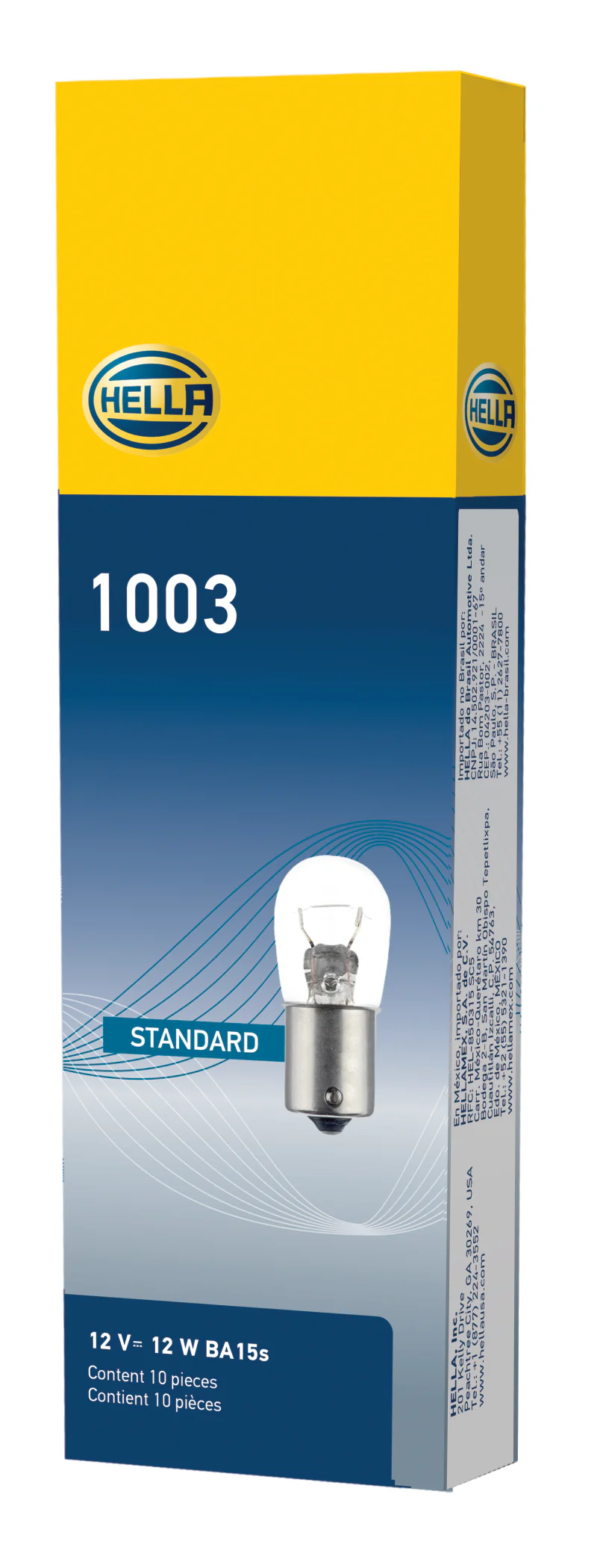 Hella Bulb 1003 12V 12W BA15s B6 - Image 6