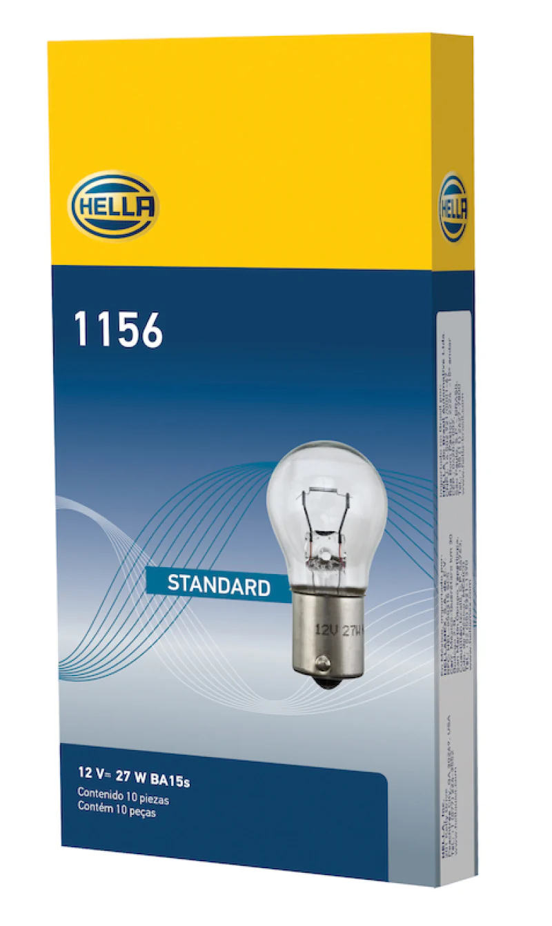 Hella Bulb 1156 12V 27W BA15s S8 - Image 7